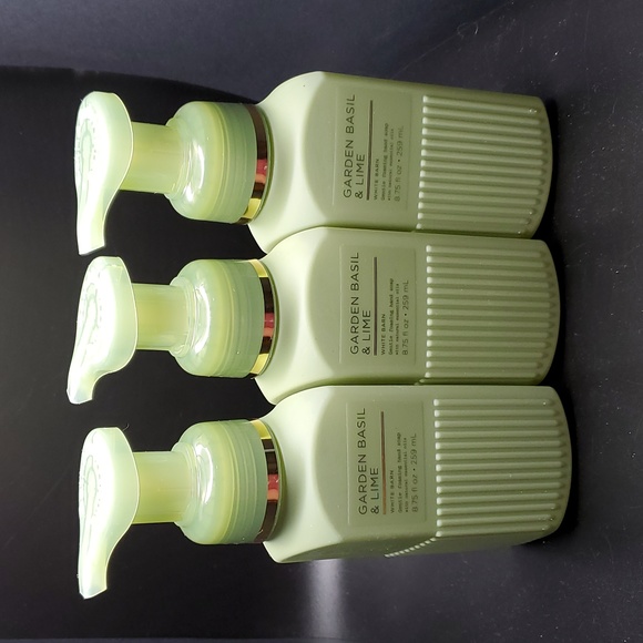 White Barn Bath & Body 3pc White Barn Garden Basil Lime Gentle